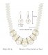 SET541 - Korean fashion bride imitation pearl Jewellery Set